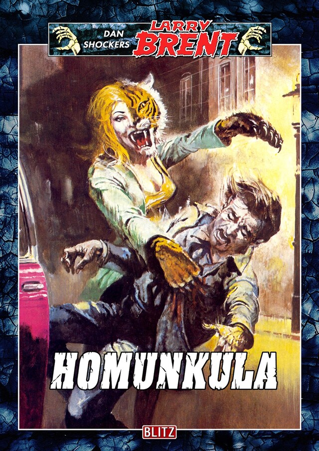 Book cover for Larry Brent Classic 022: Homunkula