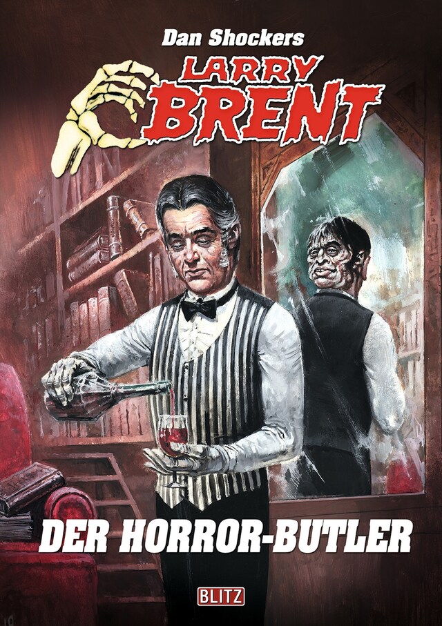 Book cover for Larry Brent Classic 068: Der Horror-Butler