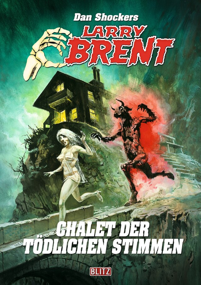 Book cover for Larry Brent Classic 077: Chalet der tödlichen Stimmen