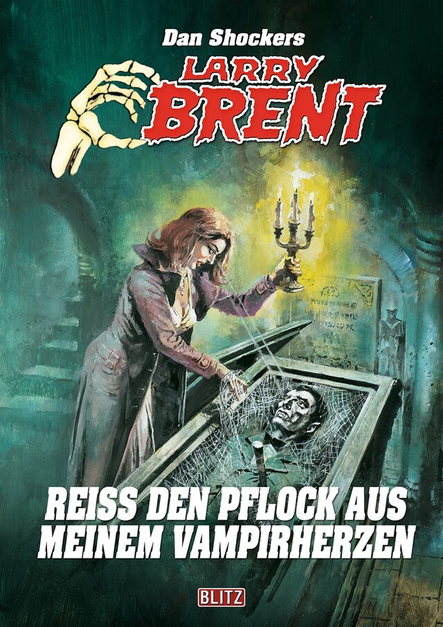 Buchcover für Larry Brent Classic 080: Reiß den Pflock aus meinem Vampirherzen