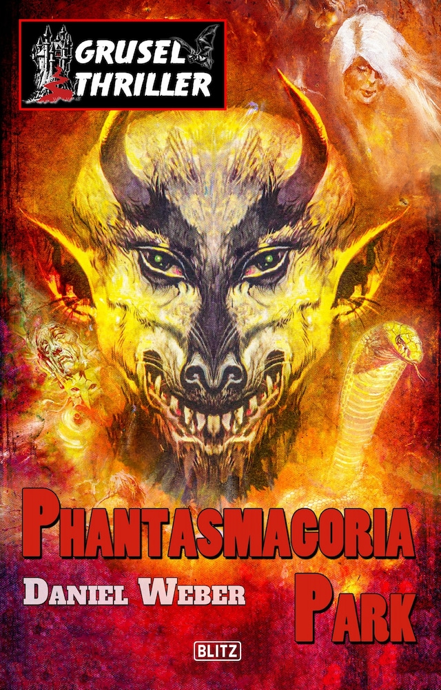 Buchcover für Grusel-Thriller 08: Phantasmagoria Park