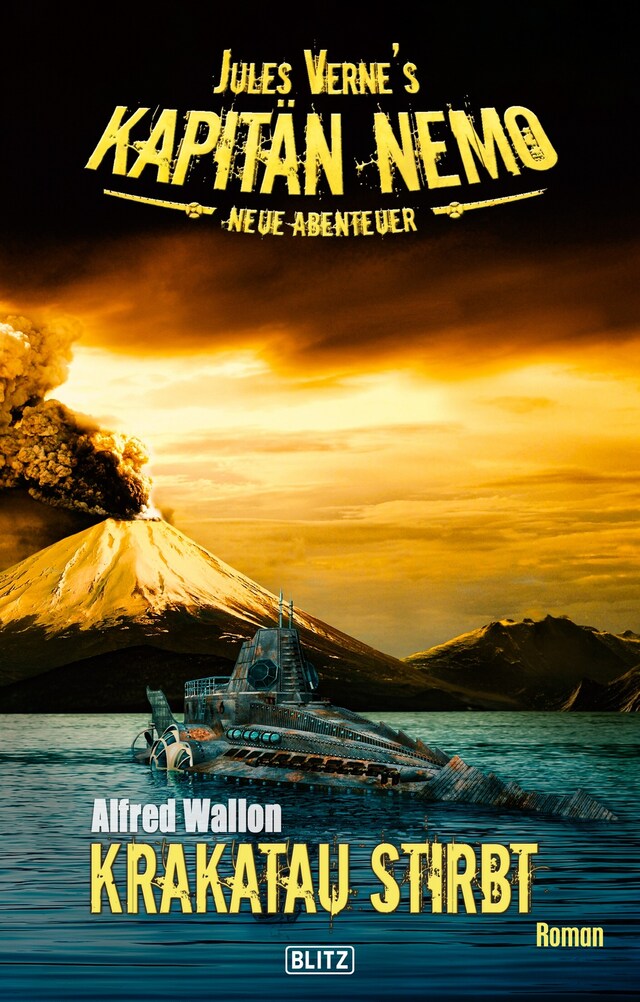 Buchcover für Jules Vernes Kapitän Nemo - Neue Abenteuer 04: Krakatau stirbt