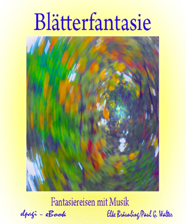 Buchcover für Blätterfantasie