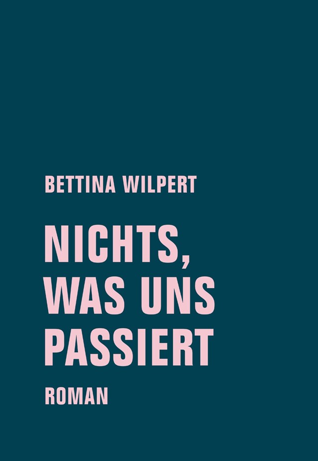 Book cover for nichts, was uns passiert