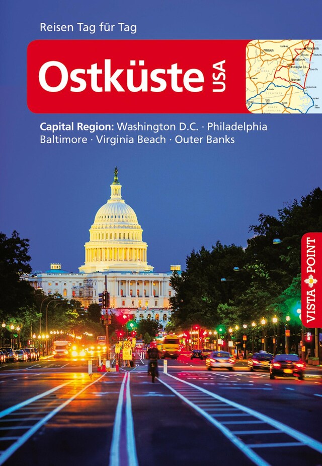 Book cover for Ostküste USA - VISTA POINT Reiseführer Reisen Tag für Tag