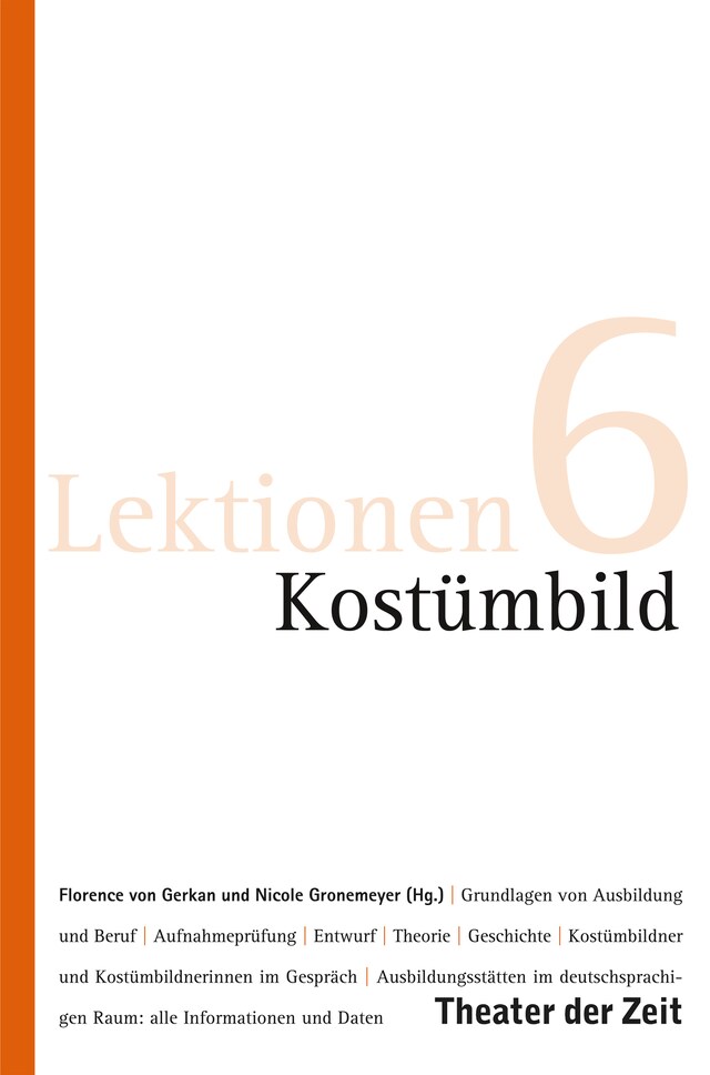 Buchcover für Kostümbild