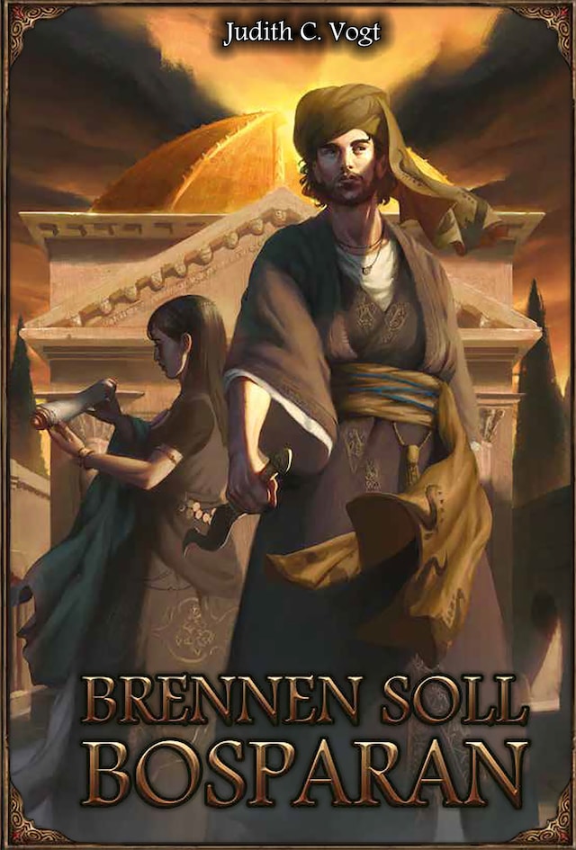 Okładka książki dla DSA: Brennen soll Bosparan