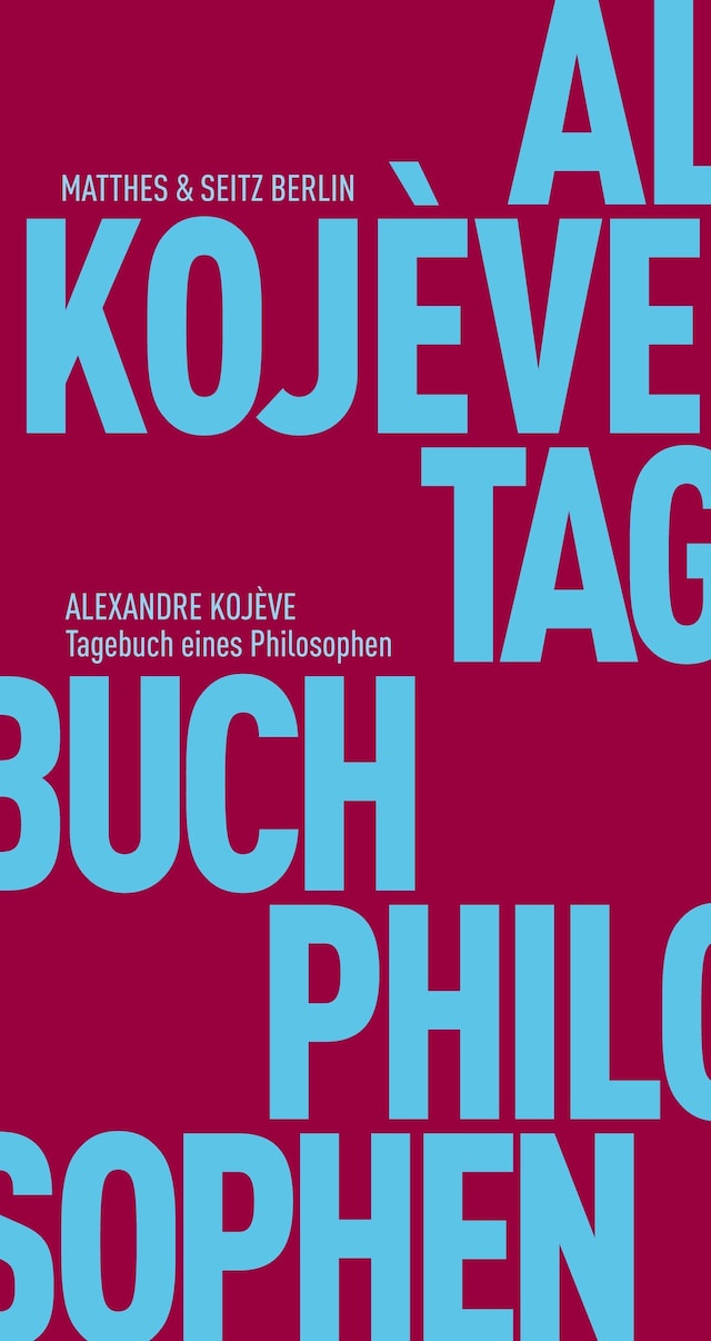 Book cover for Tagebuch eines Philosophen