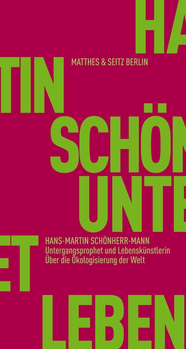 Book cover for Untergangsprophet und Lebenskünstlerin