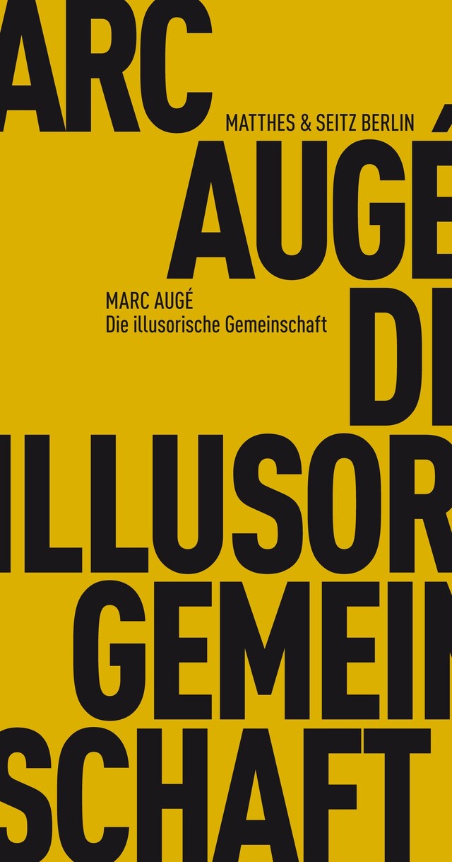 Die illusorische Gemeinschaft Buchcover für Die illusorische Gemeinschaft