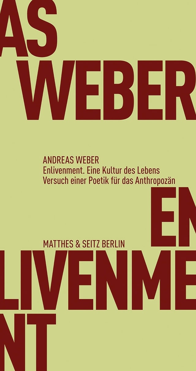 Book cover for Enlivenment. Eine Kultur des Lebens