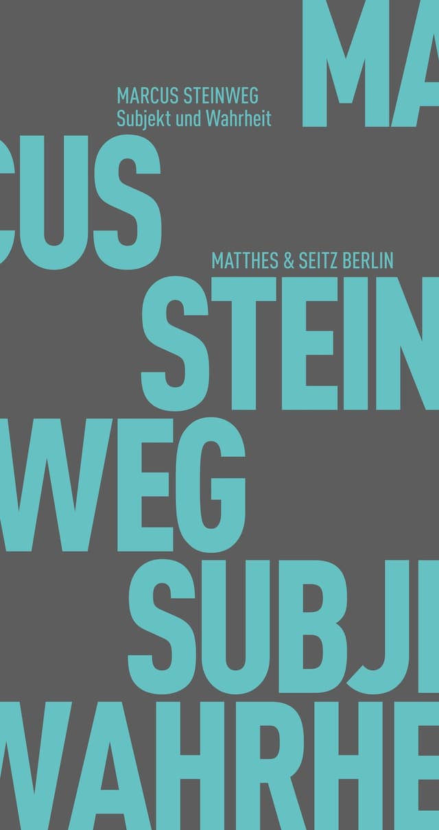 Book cover for Subjekt und Wahrheit