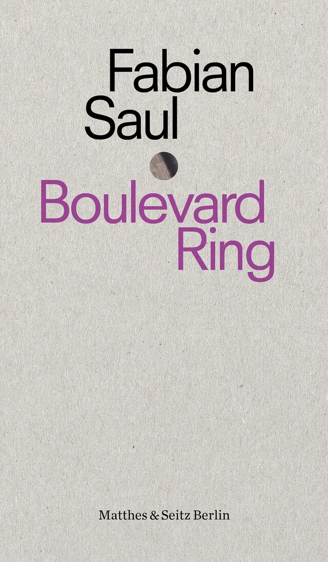 Buchcover für Boulevard Ring