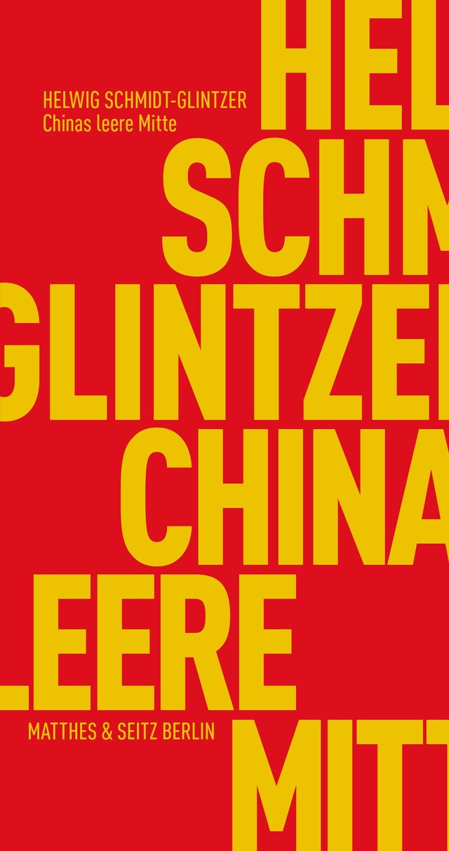 Book cover for Chinas leere Mitte