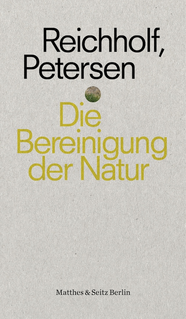 Book cover for Die Bereinigung der Natur