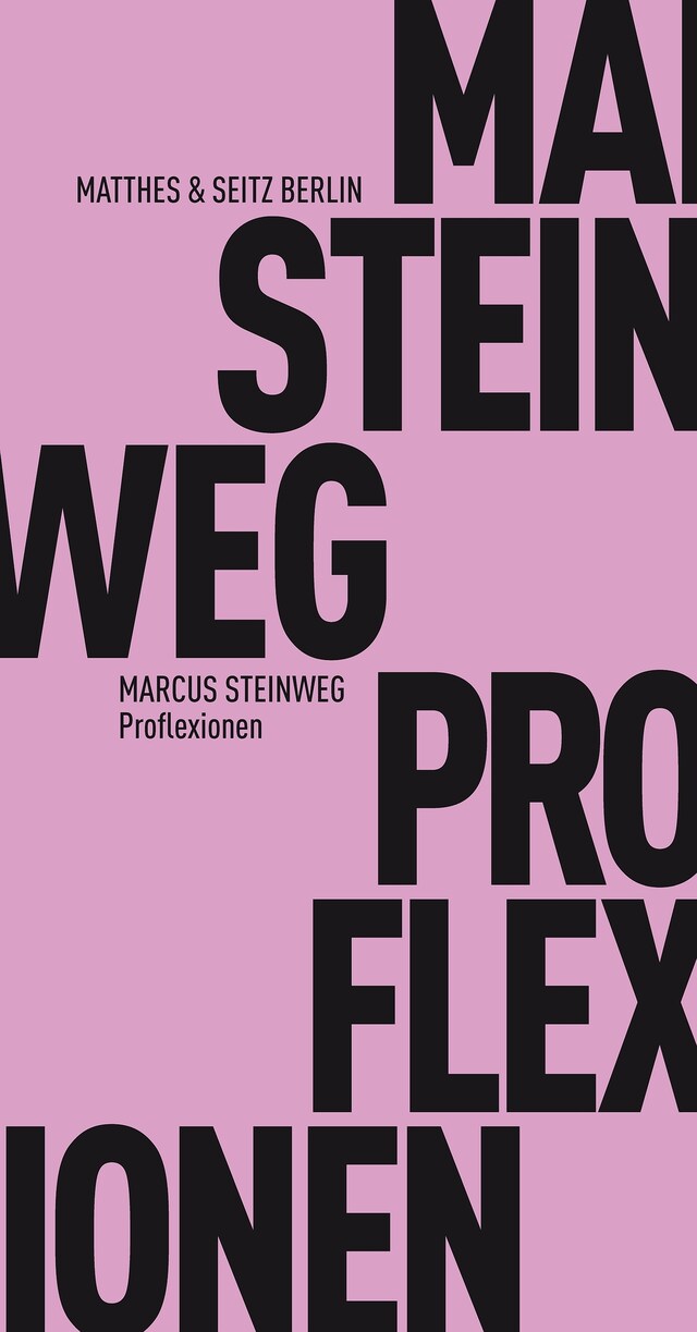 Buchcover für Proflexionen