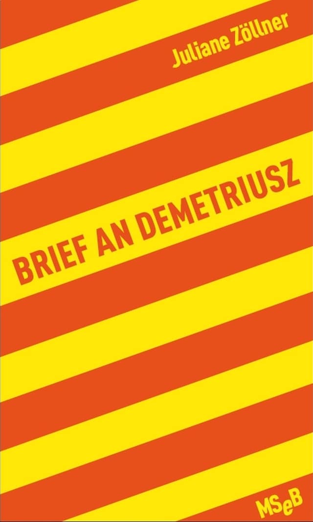 Copertina del libro per Brief an Demetriusz