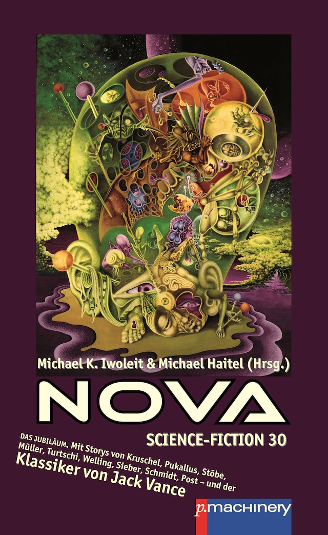 Kirjankansi teokselle NOVA Science-Fiction 30