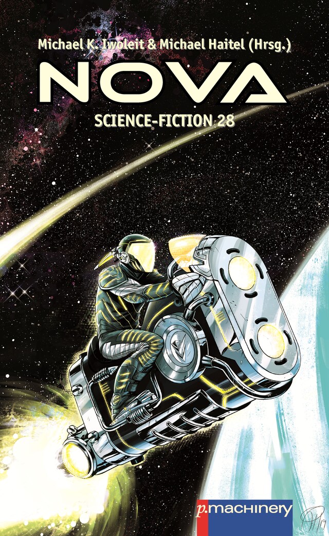 Kirjankansi teokselle NOVA Science-Fiction 28