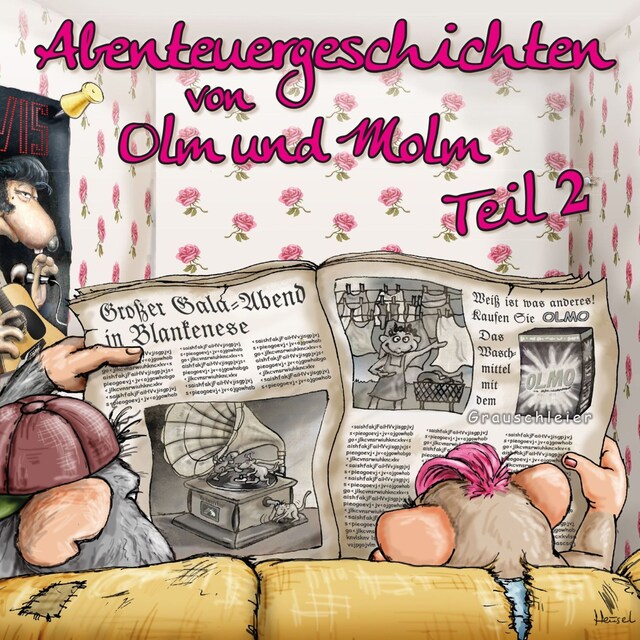 Buchcover für Abenteuergeschichten von Olm und Molm, Teil 2: Abenteuergeschichten von Olm und Molm