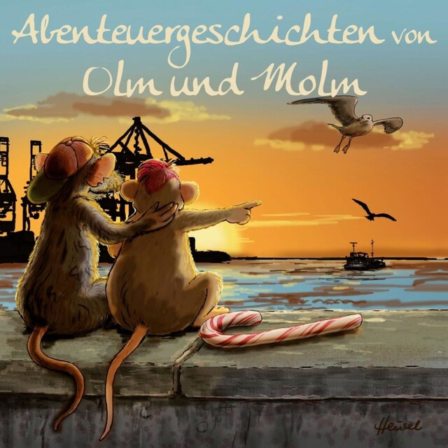 Buchcover für Abenteuergeschichten von Olm und Molm, Teil 1: Abenteuergeschichten von Olm und Molm