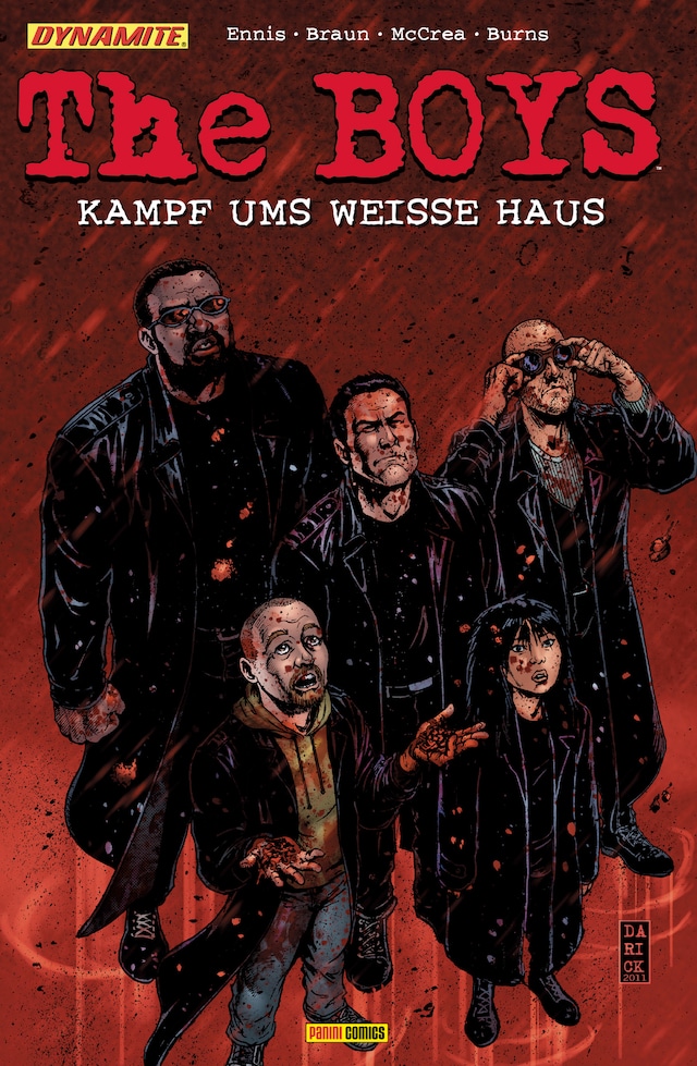 Book cover for The Boys Band 12 - Kampf ums weisse Haus