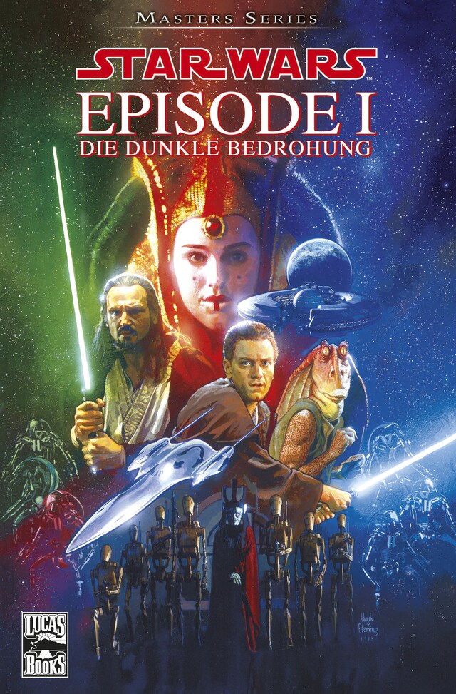 Buchcover für Star Wars Masters, Band 1 - Episode I - Die dunkle Bedrohung