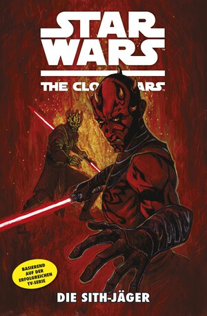 Star Wars: The Clone Wars (zur TV-Serie), Band 13 - Die Sith-Jäger bookCoverFor