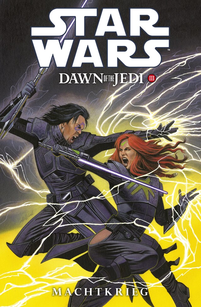 Copertina del libro per Star Wars Sonderband 82: Dawn of the Jedi III - Machtkrieg