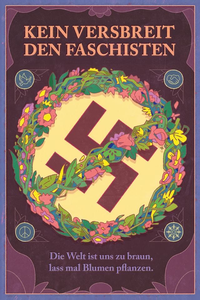 Book cover for Kein Versbreit den Faschisten