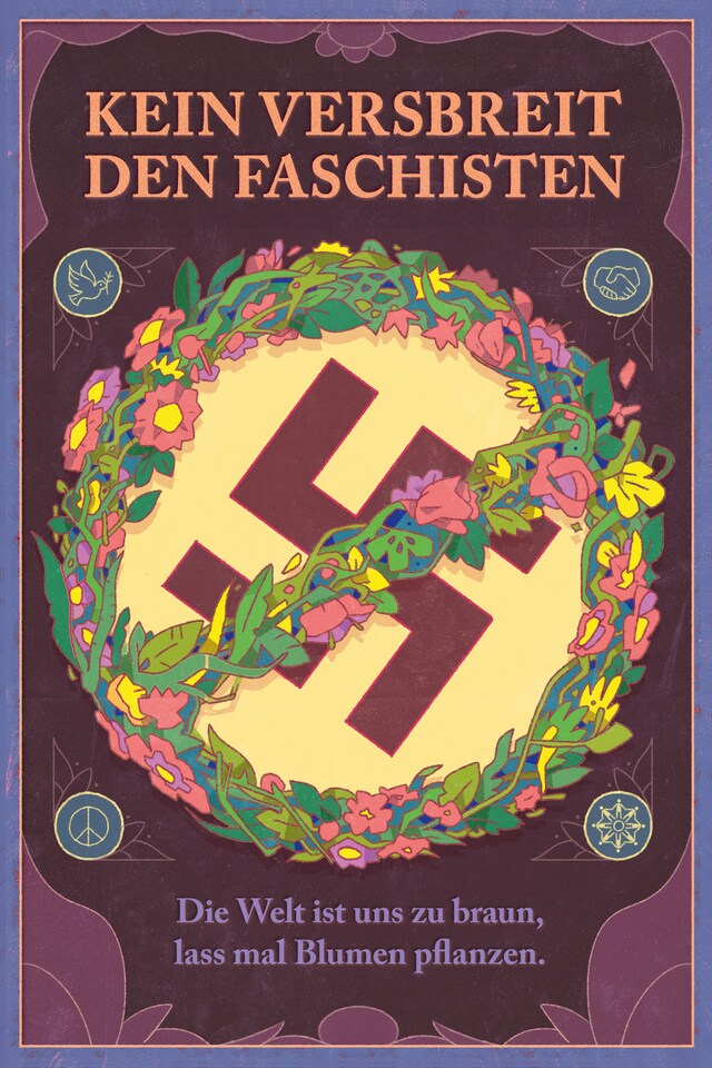 Kein Versbreit den Faschisten Buchcover für Kein Versbreit den Faschisten