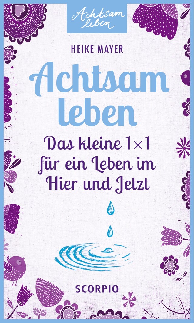 Book cover for Achtsam leben