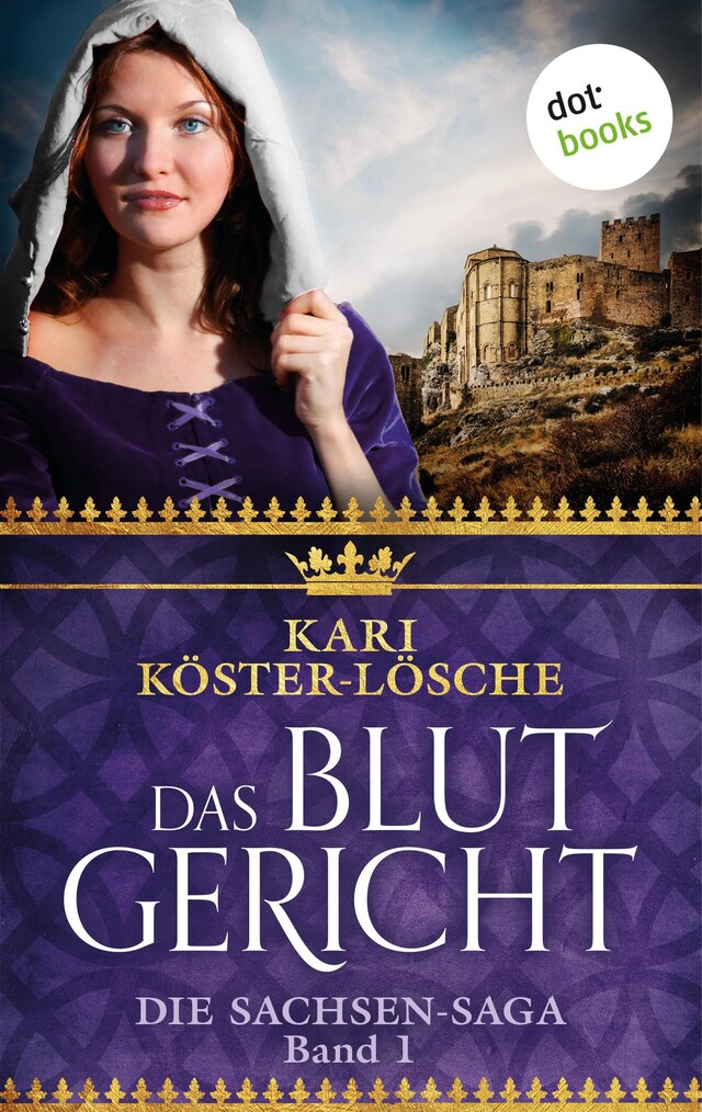 Couverture de livre pour Das Blutgericht - Erster Roman der Sachsen-Saga