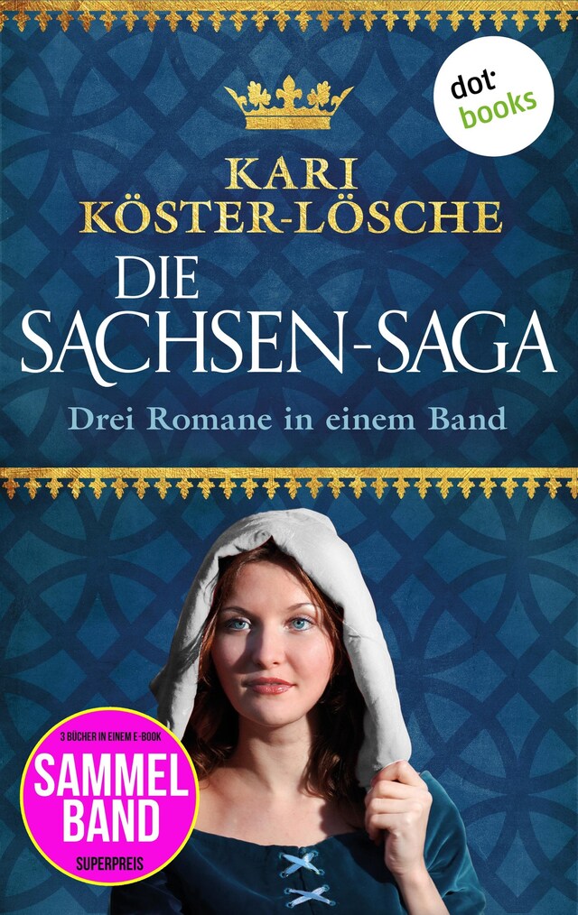 Copertina del libro per Die Sachsen-Saga