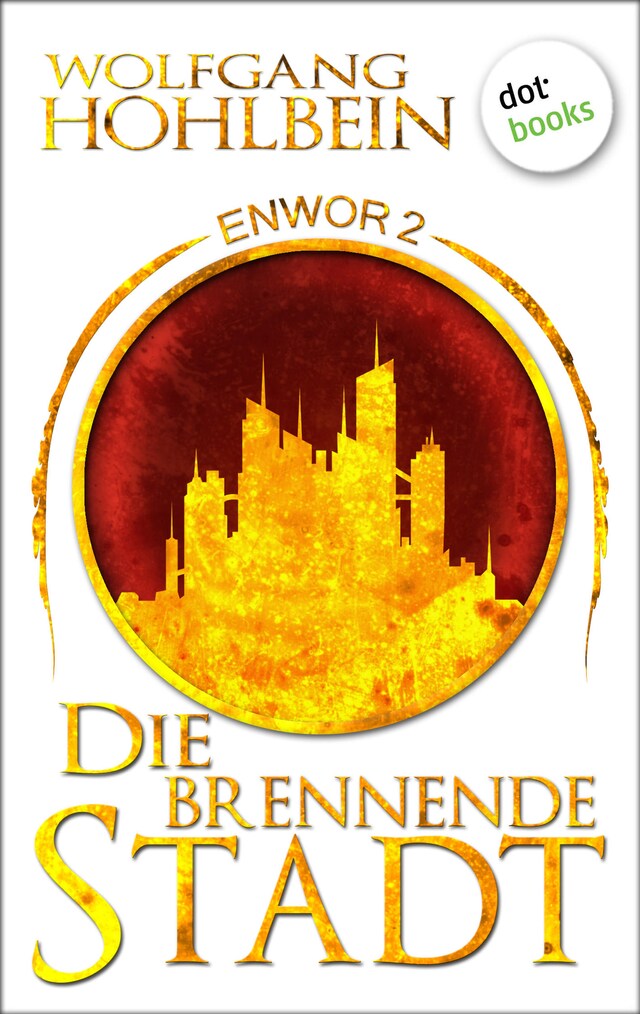 Buchcover für Enwor - Band 2: Die brennende Stadt