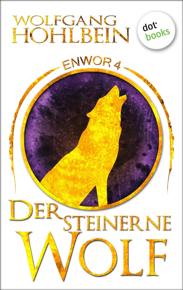 Boekomslag van Enwor - Band 4: Der steinerne Wolf