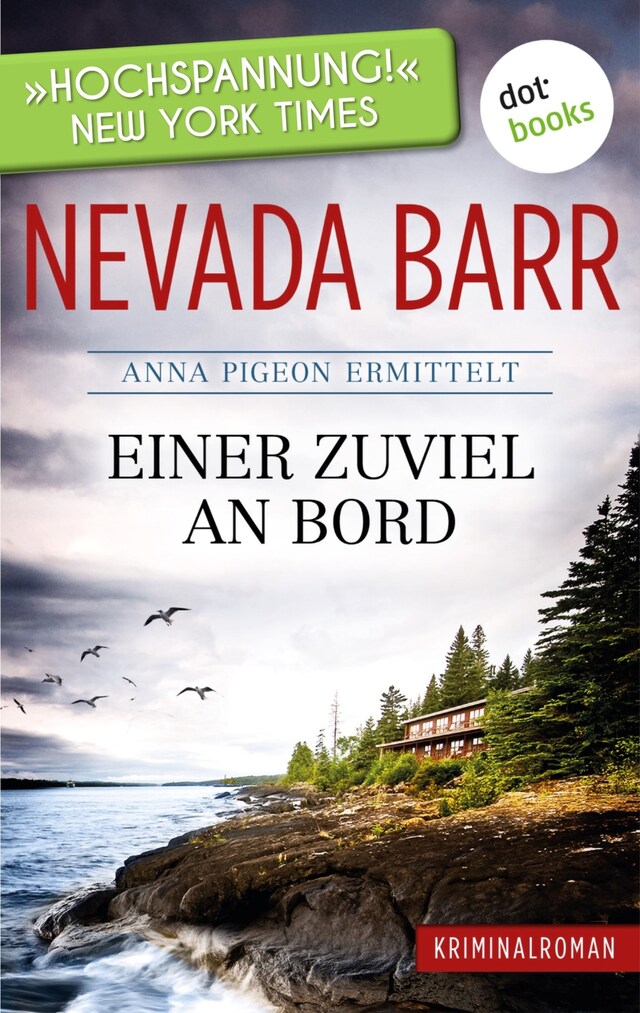 Couverture de livre pour Einer zuviel an Bord: Anna Pigeon ermittelt - Band 2: Kriminalroman