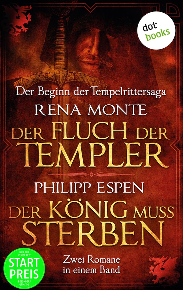 Buchcover für Der Fluch der Templer & Der König muss sterben