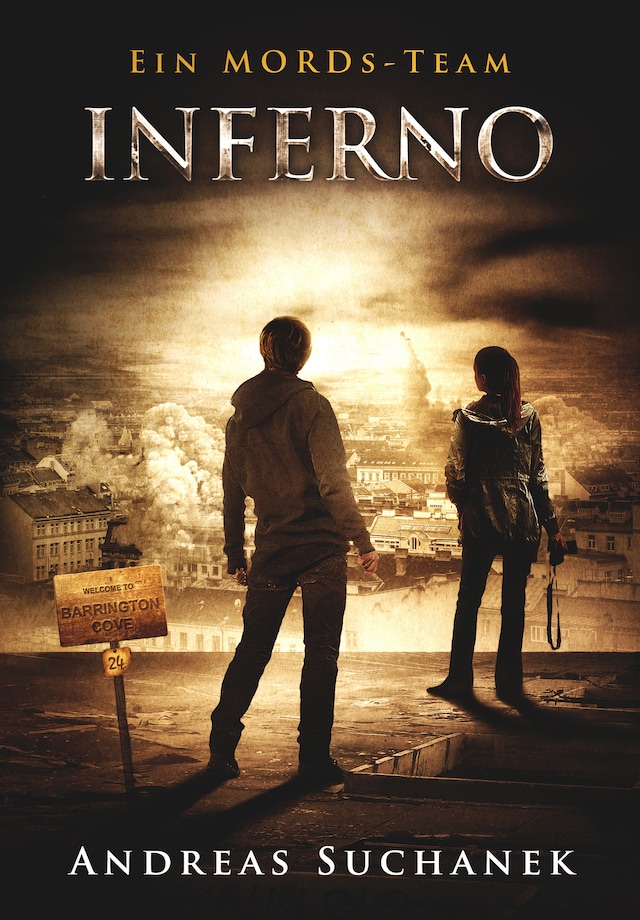 Boekomslag van Ein MORDs-Team - Band 24: Inferno (Finale des 2. Falls)