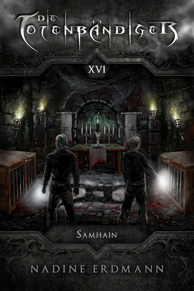 Book cover for Die Totenbändiger - Band 16: Samhain