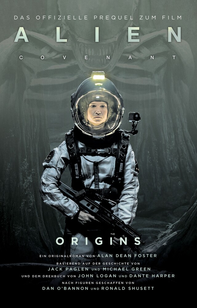 Kirjankansi teokselle ALIEN COVENANT: ORIGINS