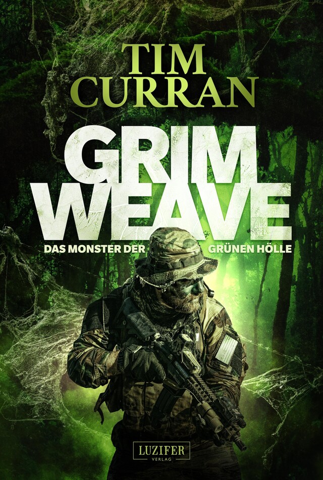 Book cover for GRIMWEAVE - Das Monster der grünen Hölle