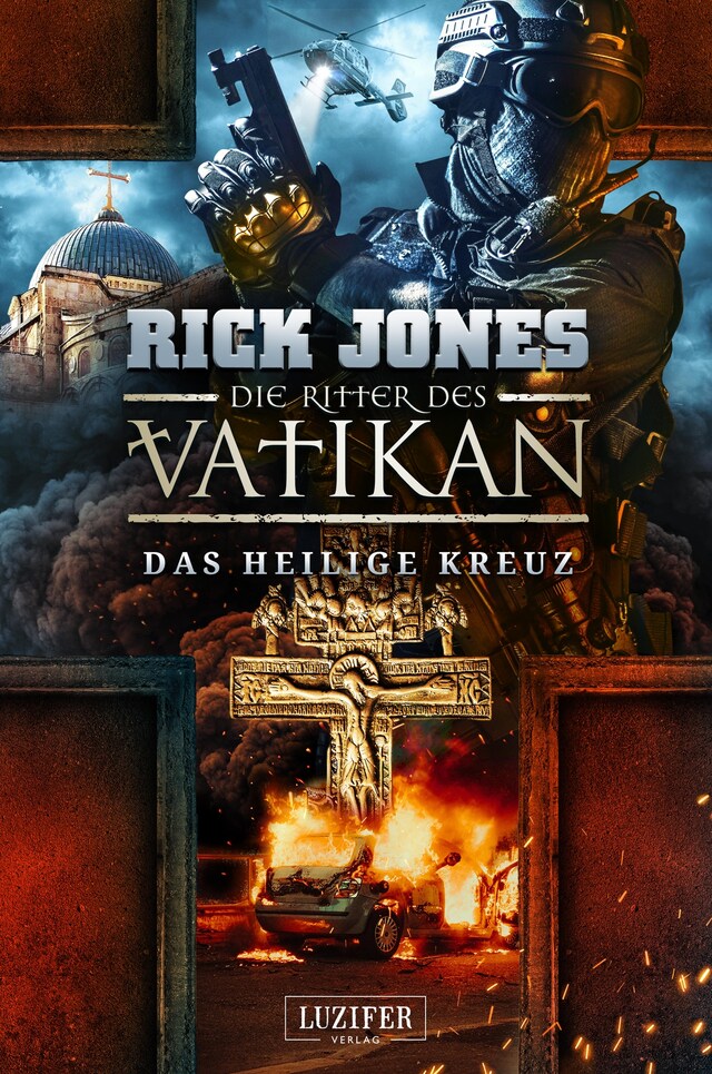 Book cover for DAS HEILIGE KREUZ (Die Ritter des Vatikan 9)