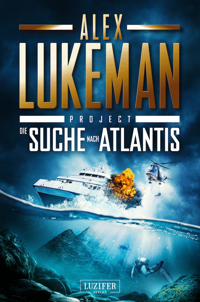 Okładka książki dla DIE SUCHE NACH ATLANTIS (Project 12)