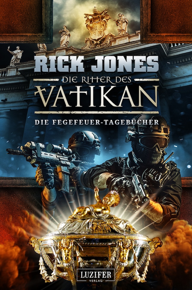 Buchcover für DIE FEGEFEUER-TAGEBÜCHER (Die Ritter des Vatikan 14)