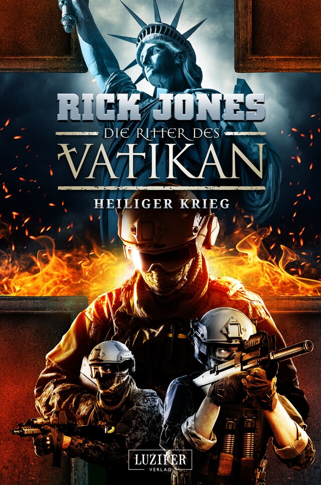 Copertina del libro per HEILIGER KRIEG (Die Ritter des Vatikan 15)