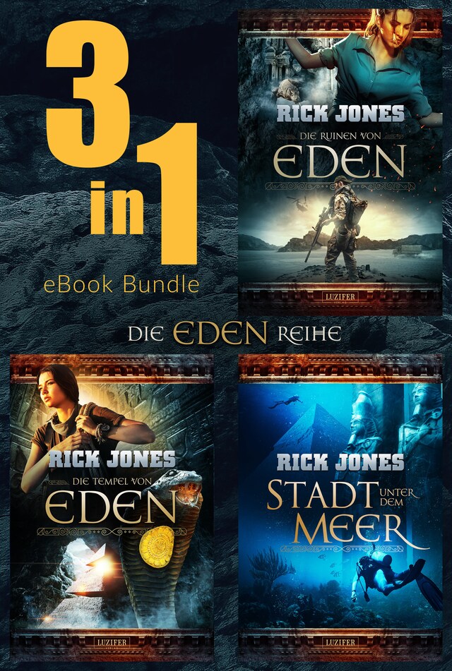 Bogomslag for EDEN Band 1-3 (Bundle)