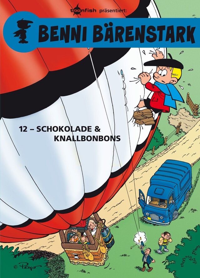 Portada de libro para Benni Bärenstark Bd. 12: Schokolade und Knallbonbons