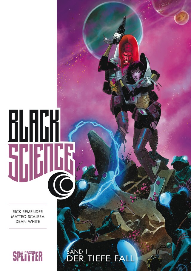 Portada de libro para Black Science Band 1: Der tiefe Fall