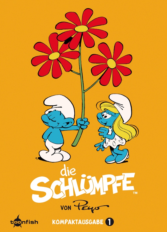 Copertina del libro per Die Schlümpfe Kompaktausgabe Bd. 1